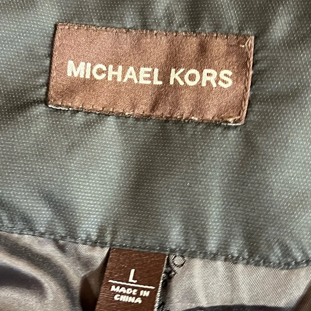 NWOT Michael Kors Black Puffer Vest Size Large - Picture 12 of 14